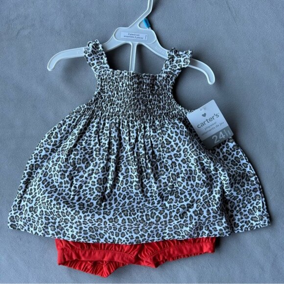 3 for $25 ~ Carters ~ Tank and Short Set ~ Baby Size 24 Months ~ Brand New - Picture 2 of 10